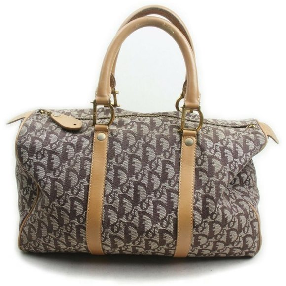 Dior Brown Monogram Trotter Boston Duffle 858597 - Picture 1 of 12